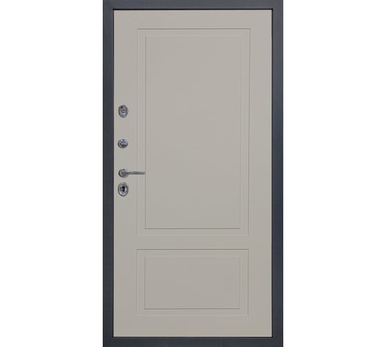 Дверь DIVA 51 2050x860 Левая Бетон Темный - Н7 Софт Шампань УТ-00078822
