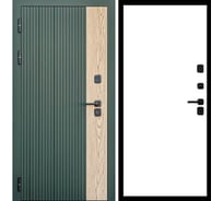 Дверь DIVA 74 2050x860 Левая Дуб Олива софт - Н1 Белый софт УТ-00083768