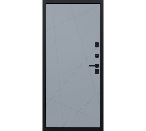 Дверь DIVA 77 2050x860 Правая Черный-Дуб янтарный - Д11 Силк маус УТ-00083607