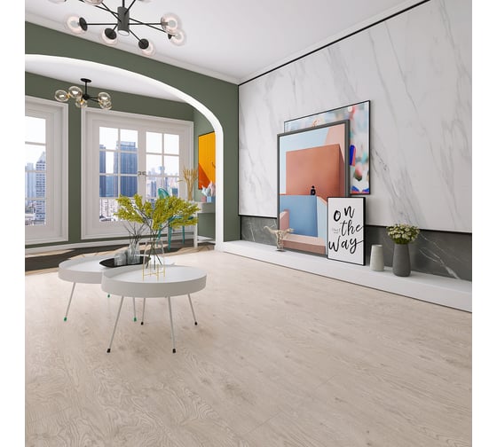 Ламинат FLOORWOOD ЛМ Artego AC5/33 4V 1292x194x8 мм, 3252 Дуб Лейквил 2,005 кв. м. Т0035190