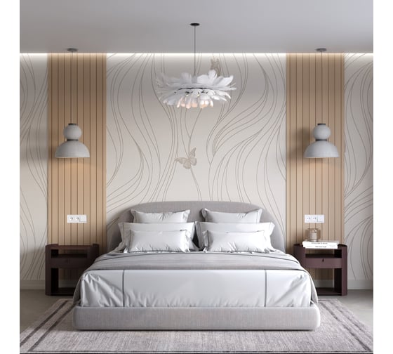 Молдинг финишный Cosca Decor для панели RP015-022 38х12х2800мм Экополимер MF002 00-00082238