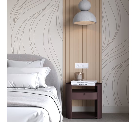 Молдинг финишный Cosca Decor для панели RP015-022 38х12х2800мм Экополимер MF002 00-00082238