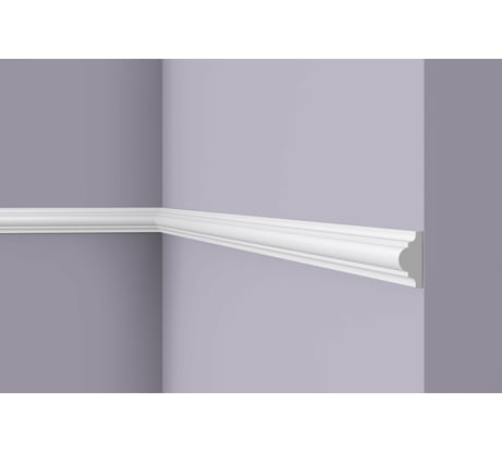 Молдинг (2000х38х18 мм; белый) NMC WL1