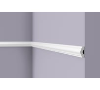 Молдинг WALLSTYL (2000х38х16 мм; белый) NMC WL3