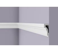 Молдинг WALLSTYL (2000х100х40 мм; белый) NMC WL4