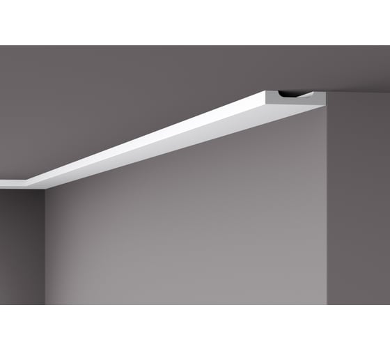 Молдинг WALLSTYL (2000х70х15 мм; белый) NMC WD2