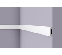 Молдинг WALLSTYL (2000х65х15 мм; белый) NMC WD1