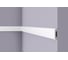Молдинг WALLSTYL (2000х65х15 мм; белый) NMC WD1 1