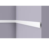 Молдинг NMC WALLSTYL (2000х38х10 мм; белый) WD5