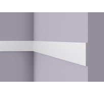 Молдинг WALLSTYL (2000х100х8 мм; белый) NMC FL9