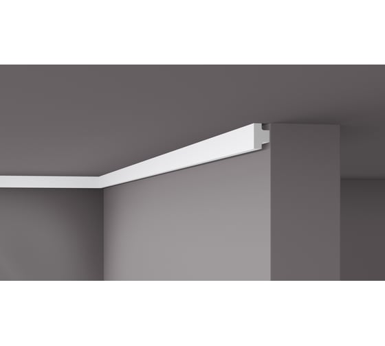 Молдинг WALLSTYL (2000х30х20 мм; белый) NMC T40