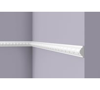 Молдинг WALLSTYL (2000х38х18 мм; белый) NMC WO1