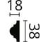 Молдинг WALLSTYL (2000х38х18 мм; белый) NMC WO1 2