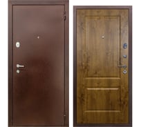 Дверь DIVA510 2050x960 Правая Антик медь - Д7 Дуб Золотой УТ-00082869