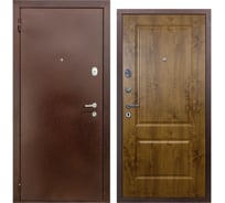 Дверь DIVA510 2050x860 Левая Антик медь - Д7 Дуб Золотой УТ-00082866
