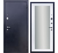 Дверь DIVA 510 зеркало 2050x860 Правая Титан - Д20 Белый Софт УТ-00082149