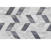 Плитка настенная Gracia Ceramica Стрим серый низ 03 25x40 см, 1,4 м2, 14 шт. СК000043386