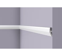 Молдинг WALLSTYL (2000х55х18 мм; белый) NMC W1