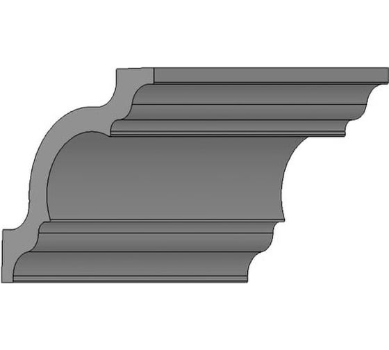 Карниз потолочный NOMASTYL (2000х65х65 мм) NMC A4