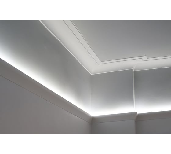 Карниз потолочный WALLSTYL (2000х32,5х50 мм) NMC IL3