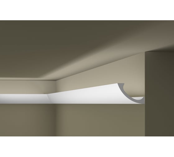 Карниз потолочный WALLSTYL (2000х110х80 мм) NMC WT3