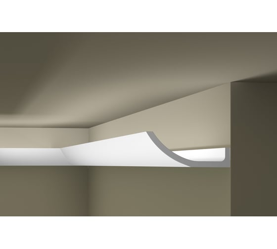 Карниз потолочный WALLSTYL (2000х180х70 мм) NMC WT4