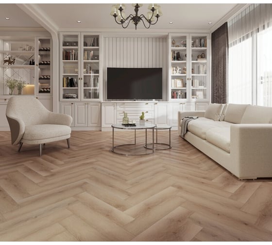 Ламинат EVOFLOOR SPC Parquet - Oak Nordic (Дуб Северный) 1,95 м2 HP 0035