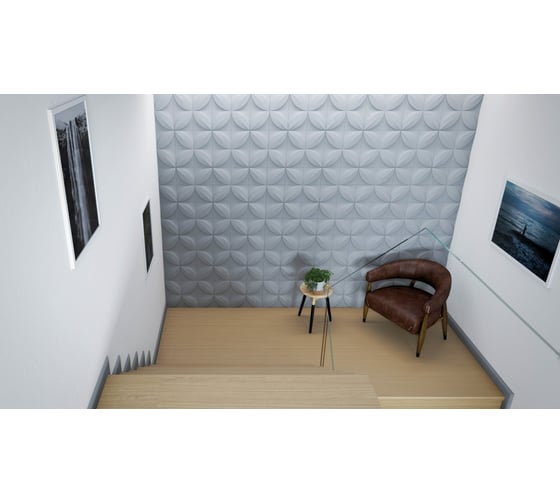 Плинтус напольный WALLSTYL (2000х100х20 мм; белый) NMC FL5