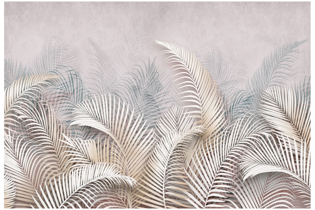 Affresco пальмовые листья фотообои фрески