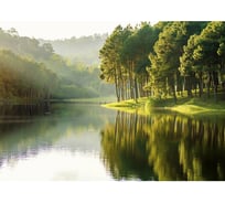 Фотообои Берег озера 190х135 см МИР PrMir-5042-V22