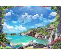 Фотообои Лазуревое озеро 380х270 см МИР PrMir-5036-V4