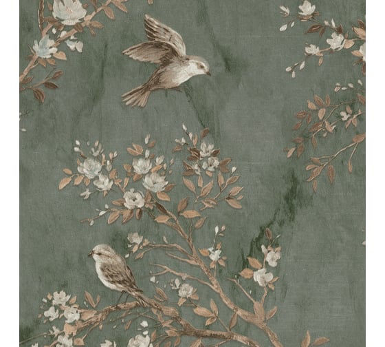 Обои виниловые на флизелиновой основе Colibri (1.06х10 м; 1 рулон) Prima Italiana 33731 1