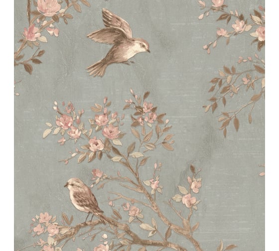 Обои виниловые на флизелиновой основе Colibri (1.06х10 м; 1 рулон) Prima Italiana 33726