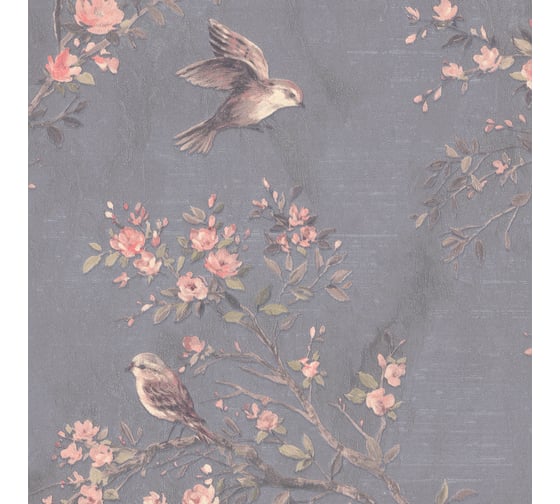 Обои виниловые на флизелиновой основе Colibri (1.06х10 м; 1 рулон) Prima Italiana 33725 1