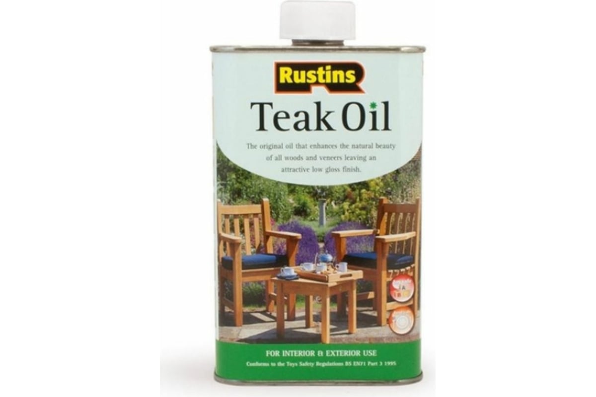 Тиковое масло для дерева Rustins Teak Oil 250 мл 00583 - выгодная цена ...
