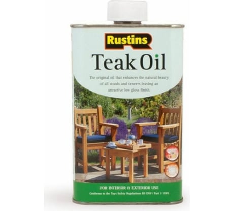 Тиковое масло для дерева Rustins Teak Oil 250 мл 00583