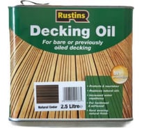 Террасное масло Rustins Decking Oil Кедр 2,5 л 00590