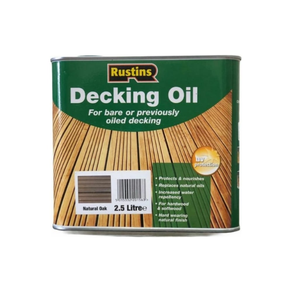 Террасное масло Rustins Decking Oil Дуб 2,5 л 00592 - выгодная цена .