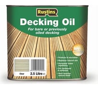 Террасное масло Rustins Decking Oil Сосна 2,5 л 00594