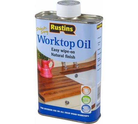 Масло для столешниц Rustins Worktop Oil 500 мл 00598