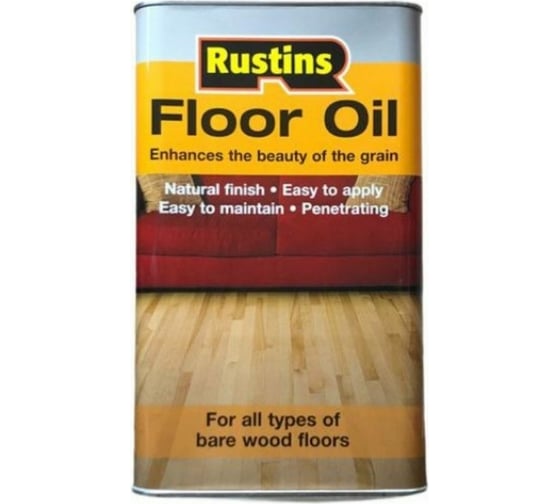 Масло для пола Rustins Floor Oil 5 л 01725 1