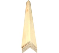 Уголок гладкий из дерева (хвоя) ООО Сибирский лес 1200x30x30 мм 4 шт. 4656760335133