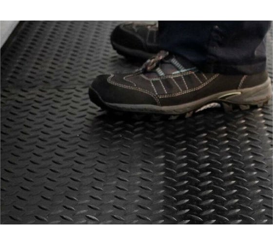 Резиновое рулонное покрытие ComeForte Елочка 1,5х12м Diamond Rubber СС005218