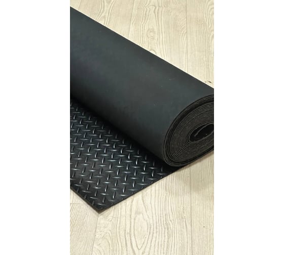 Резиновое рулонное покрытие ComeForte Елочка 1,5х12м Diamond Rubber СС005218