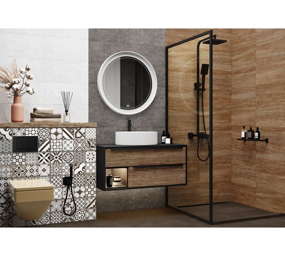Плитка облицовочная рельефная AlmaCeramica Boho 249x500 TWU2550BOH40