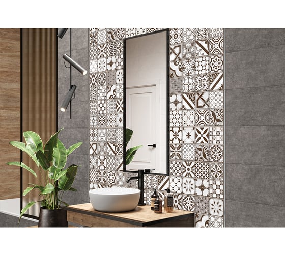 Плитка облицовочная рельефная AlmaCeramica Boho 249x500 TWU2550BOH17