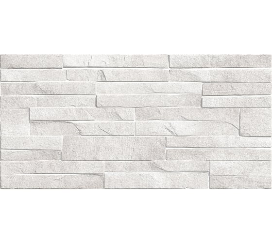 Плитка облицовочная рельефная AlmaCeramica Discover 249x500x8, 1,1205м2 серый TWU2550DCV14 1