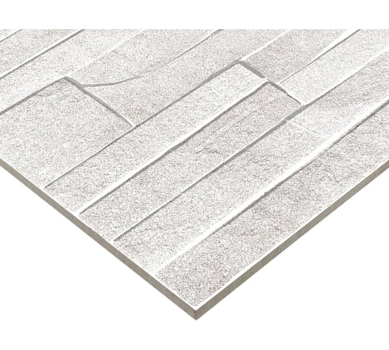 Плитка облицовочная рельефная AlmaCeramica Discover 249x500x8, 1,1205м2 серый TWU2550DCV14