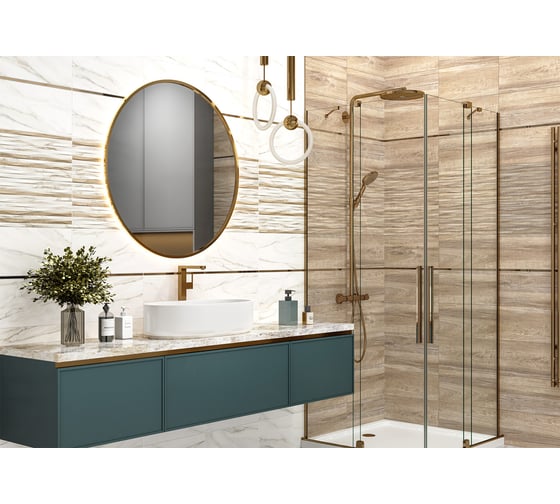 Плитка облицовочная рельефная AlmaCeramica Euphoria 249x500 TWU2550EPH44