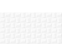 Плитка облицовочная рельефная AlmaCeramica Miloni 249x500x8, 1,1205м2 белый TWU2550MLN20